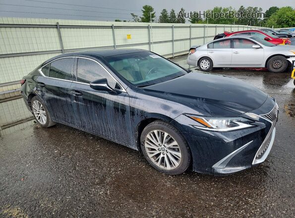 58ABZ1B14KU041371 2019 LEXUS ES Black წინა მარჯვენა