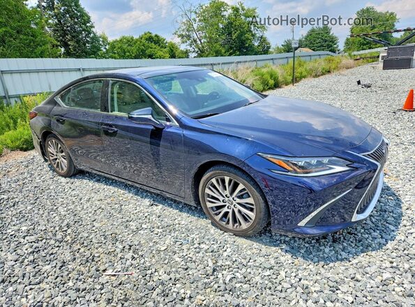 58ABZ1B15KU006824 2019 LEXUS ES Blue Передня права чверть