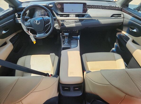 58ABZ1B15KU019167 2019 LEXUS ES Серебряный Вид панели приборов