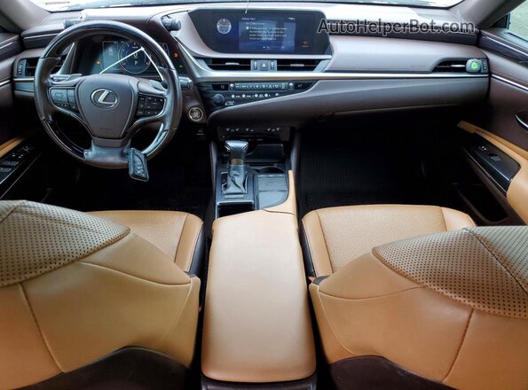 58ABZ1B15KU040522 2019 LEXUS ES White Dashboard view