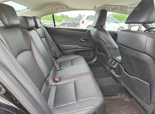 58ABZ1B15KU049513 2019 LEXUS ES Black Հետևի նստատեղերի տեսք