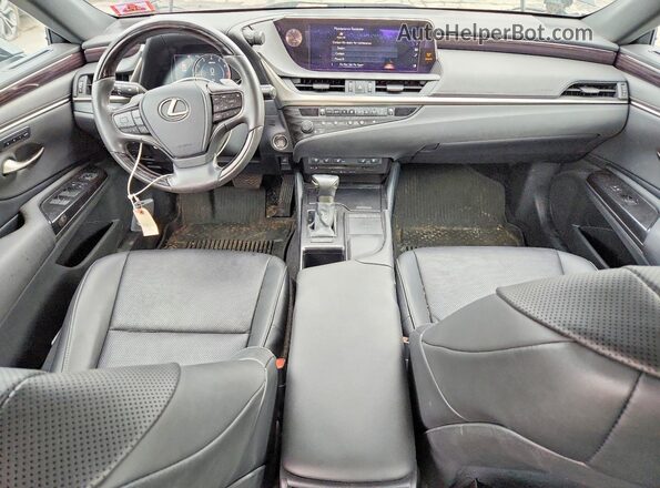 58ABZ1B15KU049513 2019 LEXUS ES Black Առջևի վահանակի տեսք