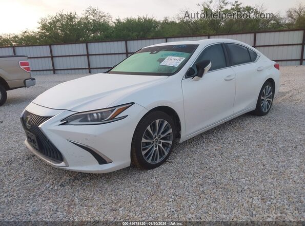 58ABZ1B16KU010753 2019 LEXUS ES 350 Белый Передняя левая четверть