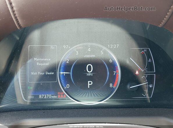 58ABZ1B16KU010753 2019 LEXUS ES 350 Белый Вид задних сидений