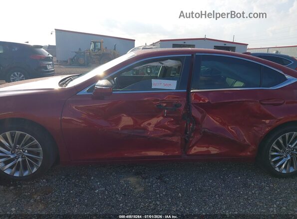58ABZ1B16KU032350 2019 LEXUS ES 350 Red Widok z przodu