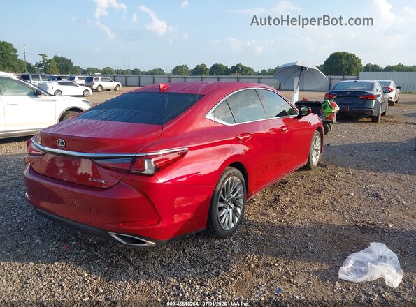 58ABZ1B16KU032350 2019 LEXUS ES 350 Red Tył prawy