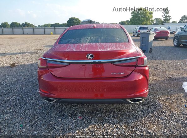 58ABZ1B16KU032350 2019 LEXUS ES 350 Red 