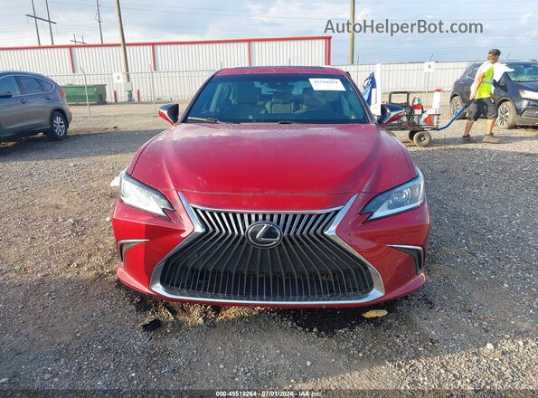 58ABZ1B16KU032350 2019 LEXUS ES 350 Red Widok zestawu wskaźników