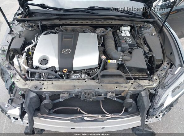 58ABZ1B16KU035054 2019 LEXUS ES 350 Black Widok z tyłu