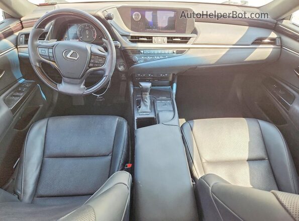 58ABZ1B16KU050797 2019 LEXUS ES White Вид панелі приладів