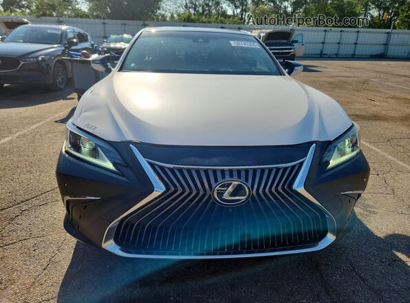 58ABZ1B17KU027609 2019 LEXUS ES White Դիմացի տեսք