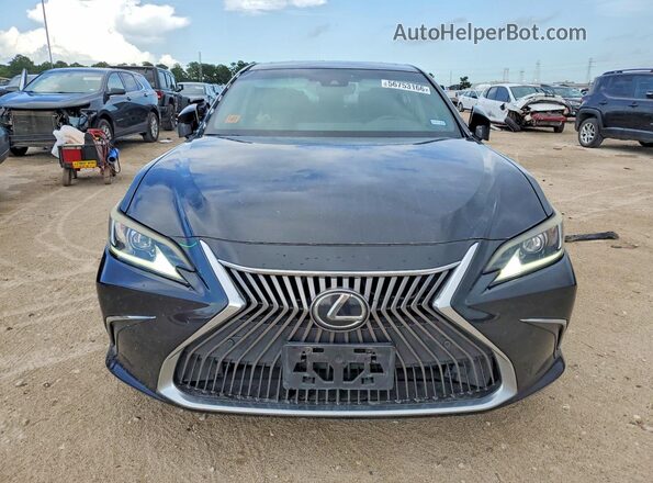 58ABZ1B19KU017180 2019 LEXUS ES Black Front view