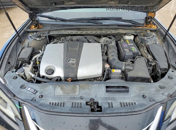 58ABZ1B19KU017180 2019 LEXUS ES Black Rear interior view
