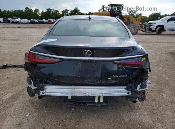 58ABZ1B19KU017180 2019 LEXUS ES Black Rear view