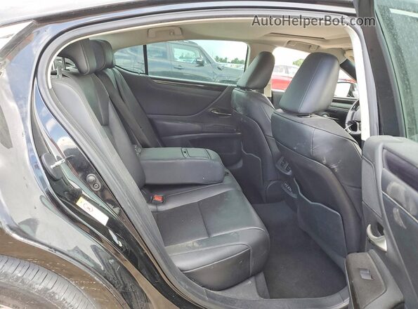 58ABZ1B19KU017180 2019 LEXUS ES Black Rear seats view