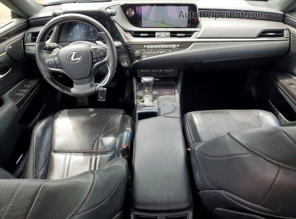 58ABZ1B19KU021875 2019 LEXUS ES Gray Առջևի վահանակի տեսք