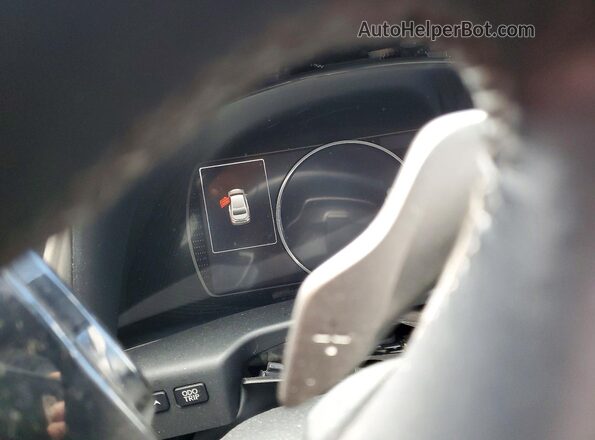 58ABZ1B19KU023304 2019 LEXUS ES White Widok zestawu wskaźników