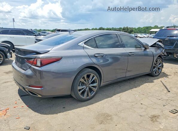 58ABZ1B19KU023531 2019 LEXUS ES Charcoal Հետևի աջ