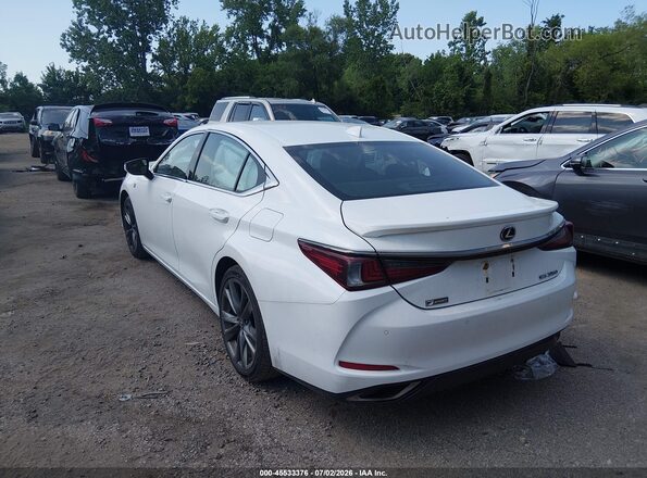 58ABZ1B1XKU006222 2019 LEXUS ES 350 White Tył lewy