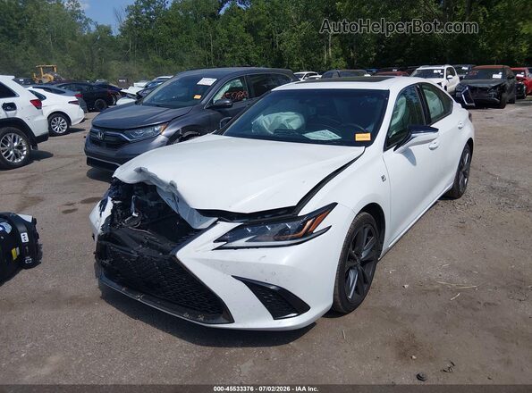 58ABZ1B1XKU006222 2019 LEXUS ES 350 White Przód lewy