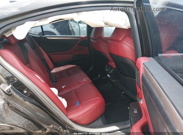 58ABZ1B1XKU049460 2019 LEXUS ES 350 Black Vista de la etiqueta del VIN