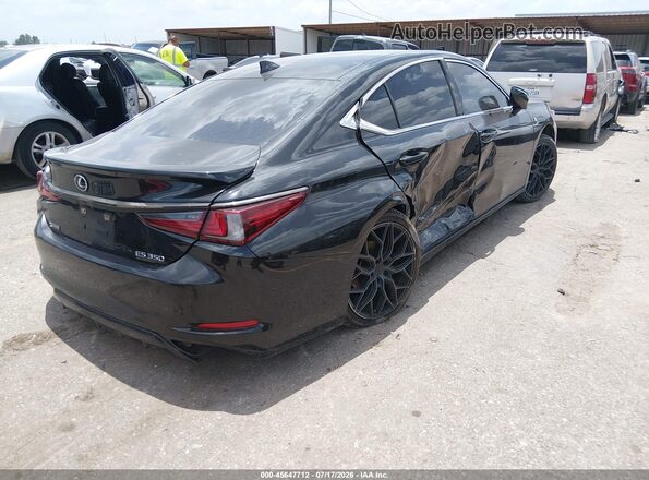 58ABZ1B1XKU049460 2019 LEXUS ES 350 Black Trasero derecho