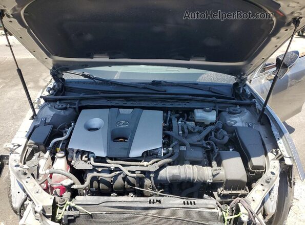 58ACA1C13MU003563 2021 LEXUS ES Silver უკანა სალონის ხედი