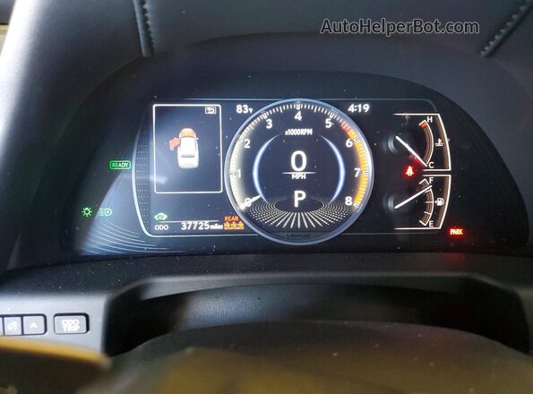 58ACA1C13MU007368 2021 LEXUS ES Белый Вид щитка приборов