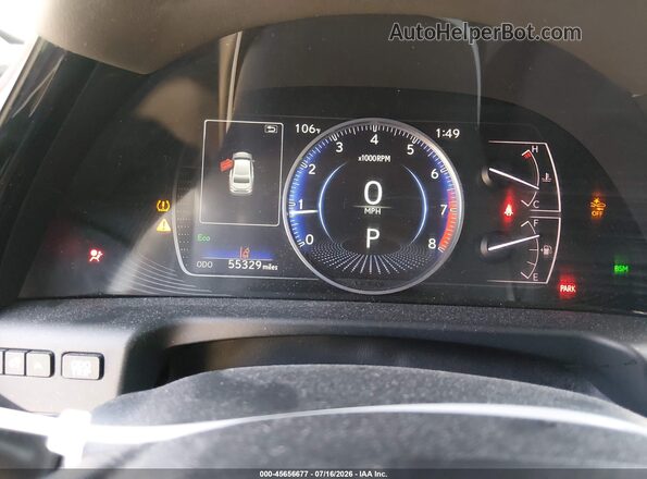 58ACZ1B10RU160551 2024 LEXUS ES 350 White Widok tylnych siedzeń