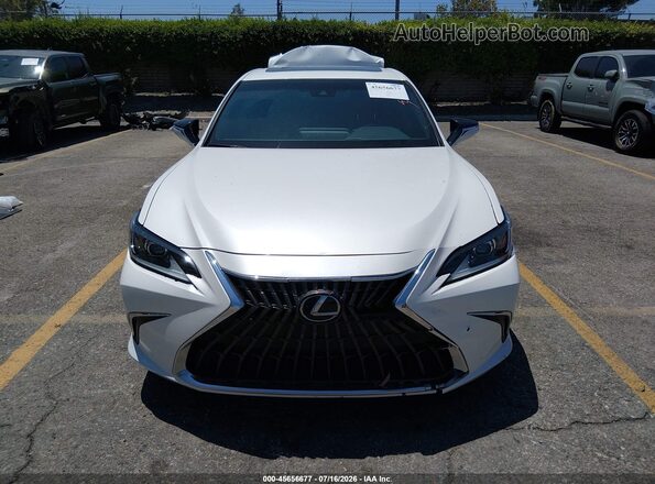 58ACZ1B10RU160551 2024 LEXUS ES 350 White Widok zestawu wskaźników