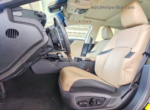 58ACZ1B19LU070774 2020 LEXUS ES Black Вид салону спереду
