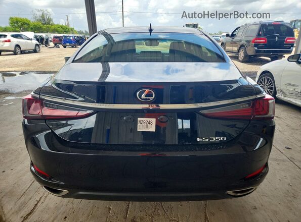 58ACZ1B19LU070774 2020 LEXUS ES Black Вид ззаду