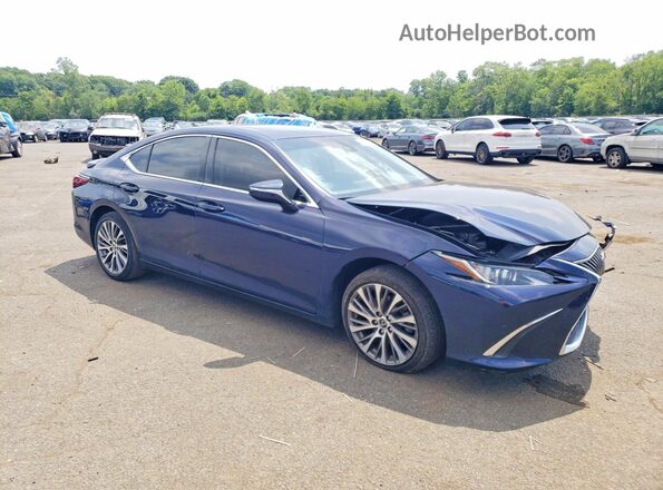 58AD11D10MU007296 2021 LEXUS ES Blue Przód prawy