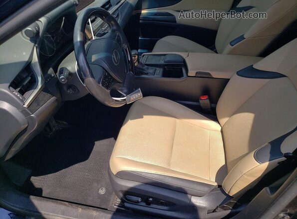 58AD11D10MU007296 2021 LEXUS ES Blue Widok wnętrza z przodu