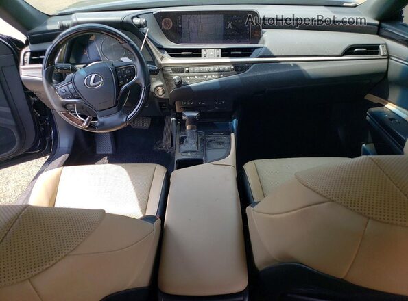 58AD11D10MU007296 2021 LEXUS ES Blue Widok deski rozdzielczej