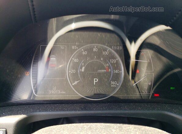 58AD11D10MU007296 2021 LEXUS ES Blue Widok zestawu wskaźników