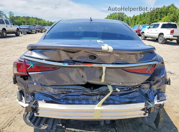 58AD11D12MU002844 2021 LEXUS ES Gray Widok z tyłu
