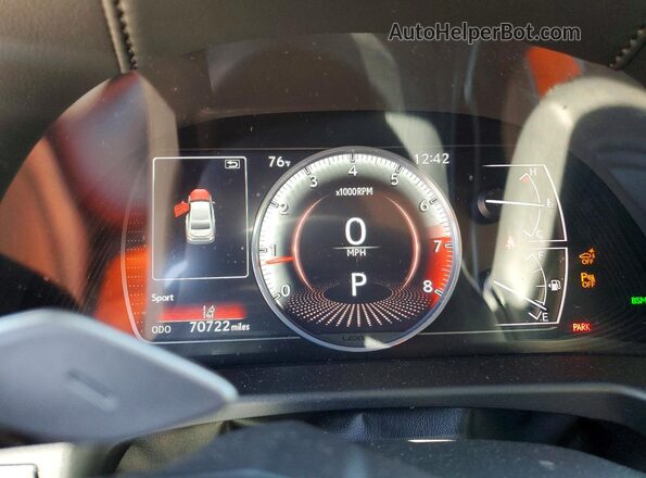 58AD11D12MU002844 2021 LEXUS ES Gray Widok zestawu wskaźników