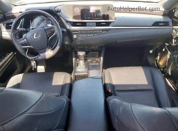 58AD11D12MU004285 2021 LEXUS ES Black Widok deski rozdzielczej