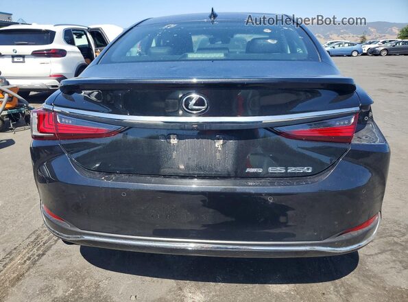58AD11D12MU004285 2021 LEXUS ES Black Widok z tyłu