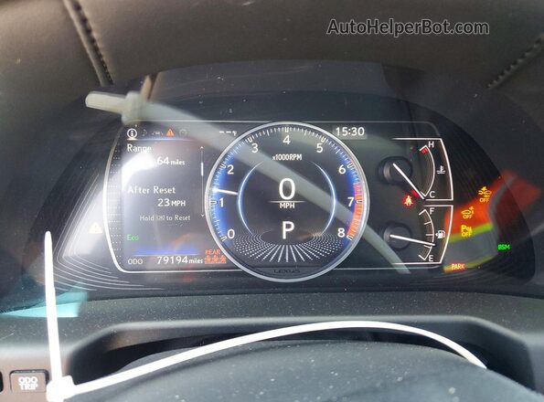 58AD11D12MU004285 2021 LEXUS ES Black Widok zestawu wskaźników