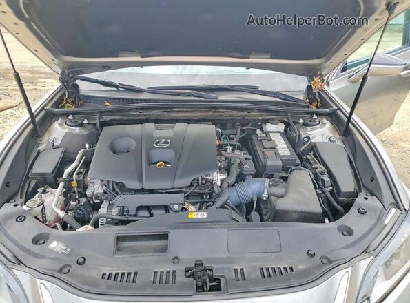 58AD11D14MU003915 2021 LEXUS ES Silver Vista interior trasera