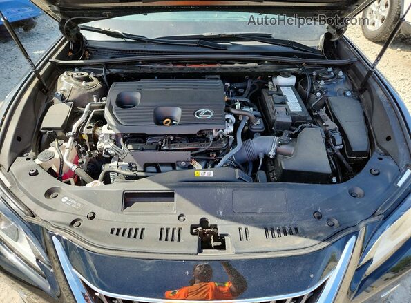 58AD11D16NU009202 2022 LEXUS ES Черный Вид задней части салона