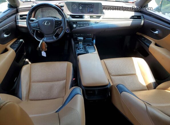 58ADA1C10MU011057 2021 LEXUS ES Blue Dashboard view