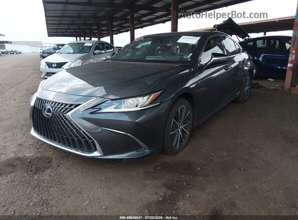 58ADA1C11NU025518 2022 LEXUS ES 300H Gray Առջևի ձախ երեք քառորդ տեսարան