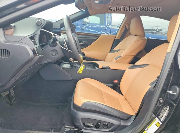 58ADA1C12PU033131 2023 LEXUS ES Black Widok wnętrza z przodu
