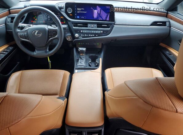 58ADA1C12PU033131 2023 LEXUS ES Black Widok deski rozdzielczej