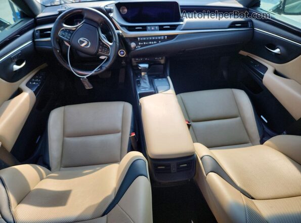 58ADA1C13MU001378 2021 LEXUS ES Black Առջևի վահանակի տեսք