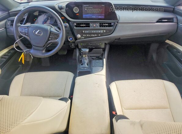 58ADA1C14NU019339 2022 LEXUS ES Burgundy Вид панелі приладів