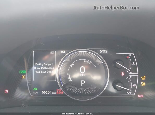 58ADA1C14RU043940 2024 LEXUS ES 300H Black Vista de los asientos traseros